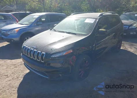 2016 Jeep Cherokee Limited из США, поврежденный, VIN 1C4PJMDB1GW162290